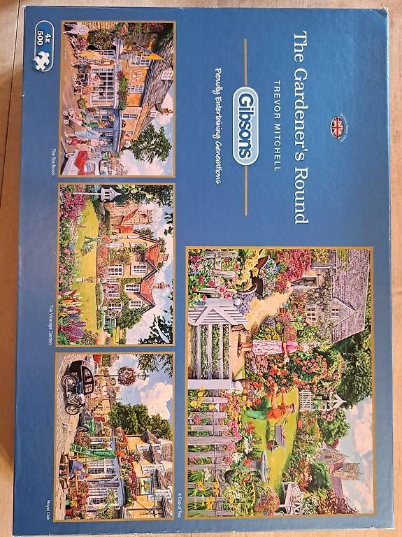 Puzzle: Puzzle 4x500 – Usato da Winterthur venduto da feehee 1