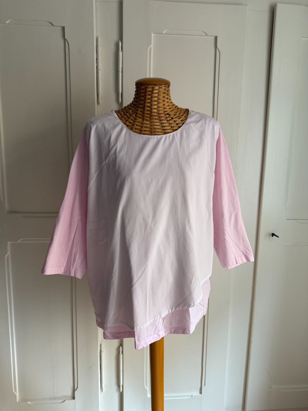 T-shirts: Layering Oberteil rosa-weiss L – D'occasion à Zürich par Diazaio