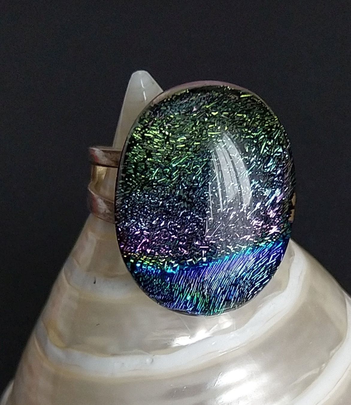 Anelli: REGENBOGEN RING IN 925 SILBER – Usato da Romanshorn venduto da BoutiqueA 4