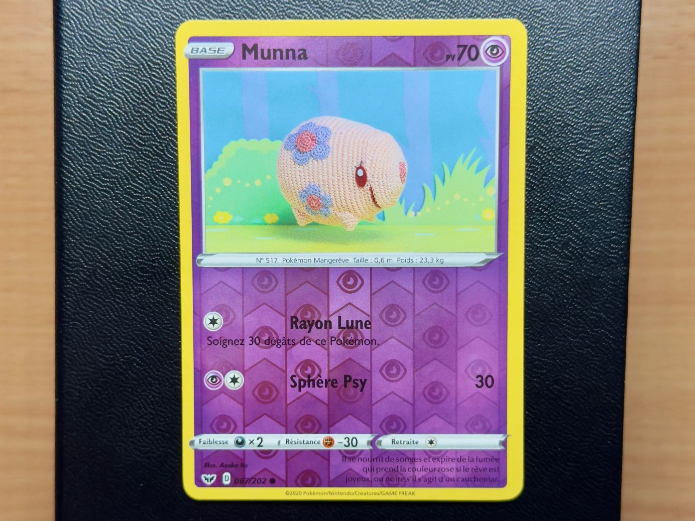 Pokémon Cartes à collectionner: Munna Reverse (087/202)- Épée et Bouclier - SSH FR EB01 – D'occasion à Chézard-St-Martin par Kro_Cards