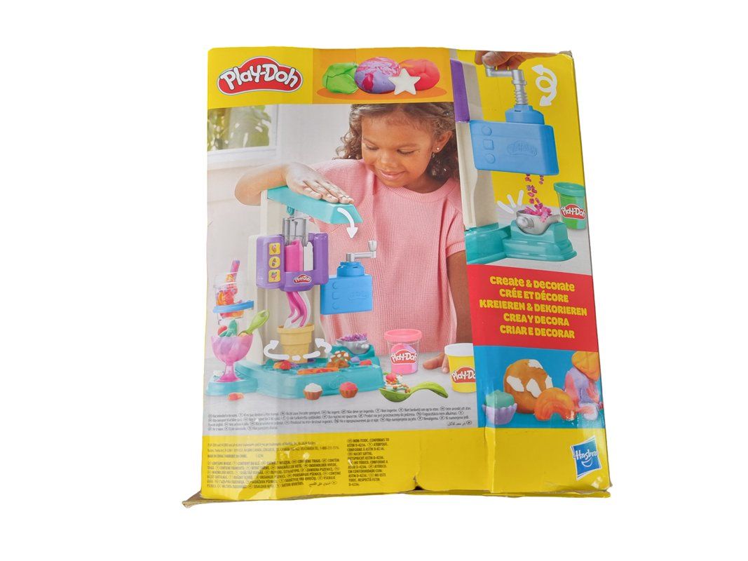 Play-Doh Giocattoli: PLAY-DOH Bunte Regenbogen Eismaschine 5+ – Nuovo (secondo la descrizione) da Wangen b. Olten venduto da Restwert_Wangen 1