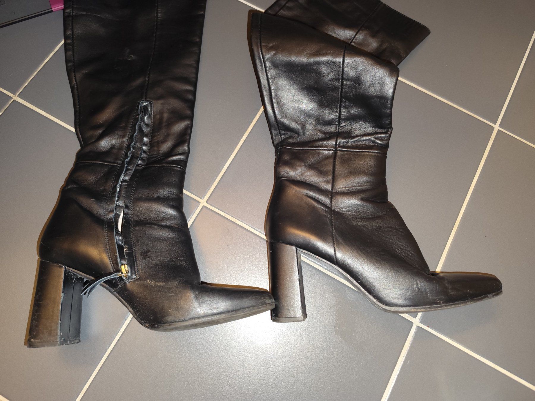 Zara Scarpe da donna: Zara Stiefel Gr 40 echtes Leder – Usato da Oetwil an der Limmat venduto da Fernando-bras 4