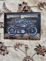 Harley Blechschild 30x40cm