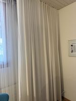 8 panneaux de rideaux opaques, écru