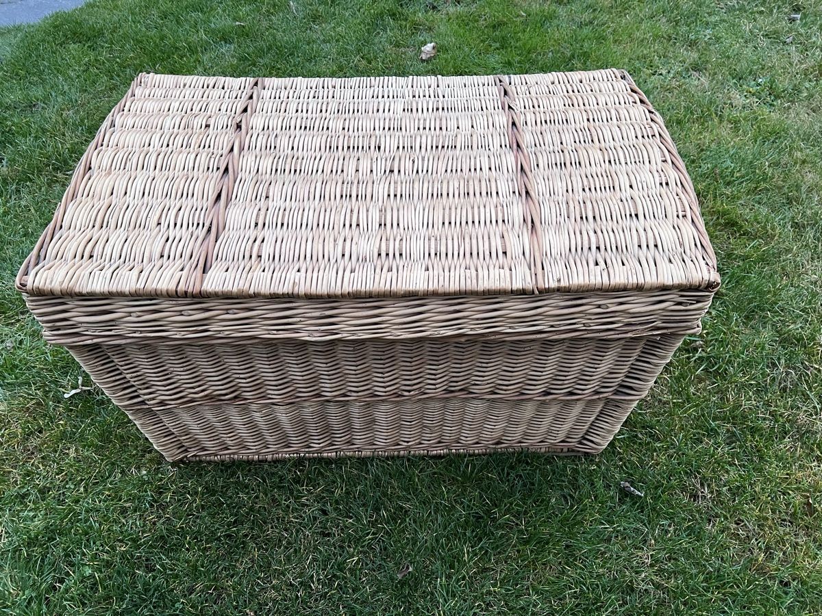 Ladenausstattungen & Messebau: Grosser Weide-/ Flechtkorb - ca. 96 x 62 x 51 cm – Gebraucht aus Steckborn von Holiday66 2