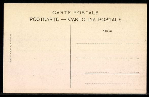 Cartes postales: AK Obstalden, Teilansicht mit Kirche – D'occasion à Berlin par bartko-reher 1