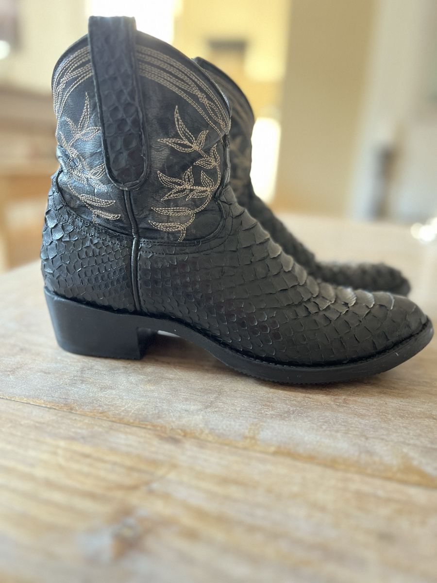 Mexicana Damenschuhe: Mexicana Schlangenleder Boots, 39, Stiefel – Gebraucht aus Zürich von Starstone 1