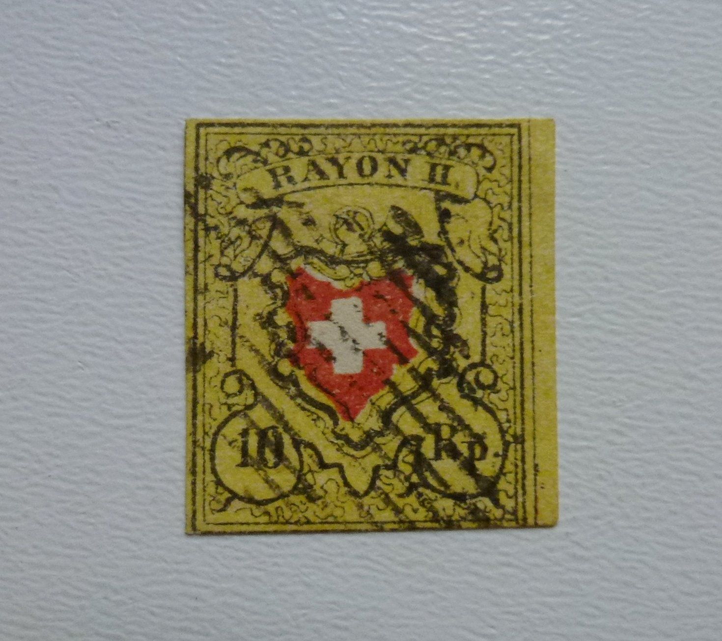 Alle Briefmarken: 1850 - Rayon II Bogenrand - Typ 40 - Stein DLU mit Befund – Gebraucht aus Walkringen von Casablanca777
