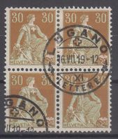 Timbres 110 bloc de 4 oblitéré (110.--)
