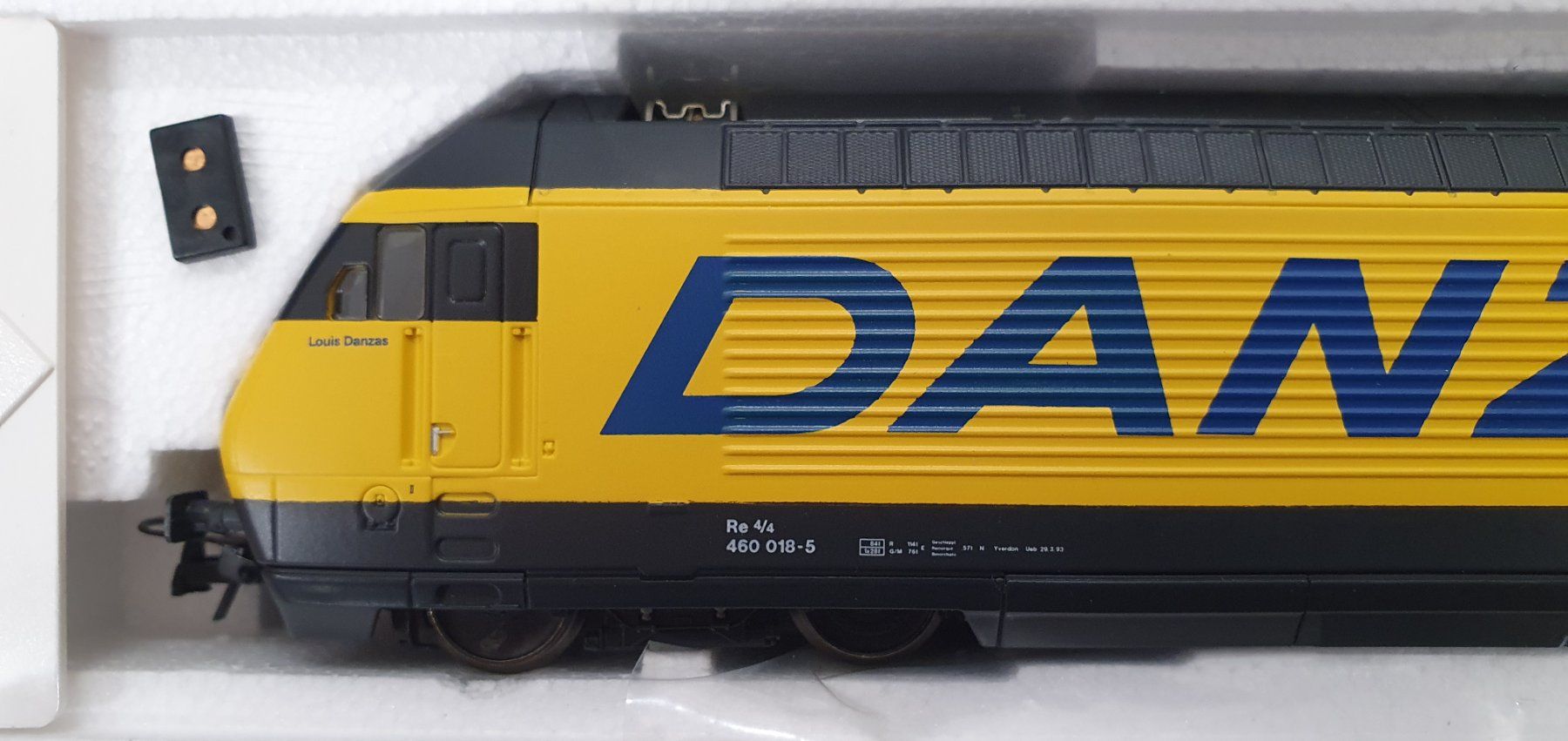 Roco Modelleisenbahnen: Roco 43750 SBB 460 018-5 DANZAS , mit Decoder ESU V5 – Neu (gemäss Beschreibung) aus Würenlos von jub_nd5j 2