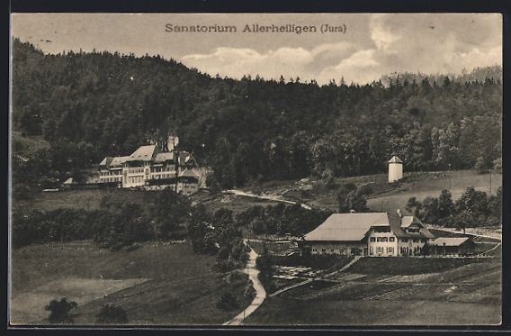 Cartoline postali: Hägendorf, Sanatorium Allerheiligen mit – Usato da Berlin venduto da bartko-reher