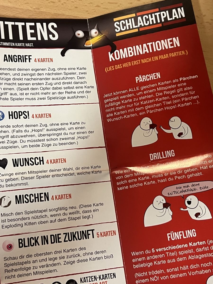 Spiele: Exploding Kittens Kartenspiel, guter Zustand! – Neu (gemäss Beschreibung) aus Oekingen von steph.67 4