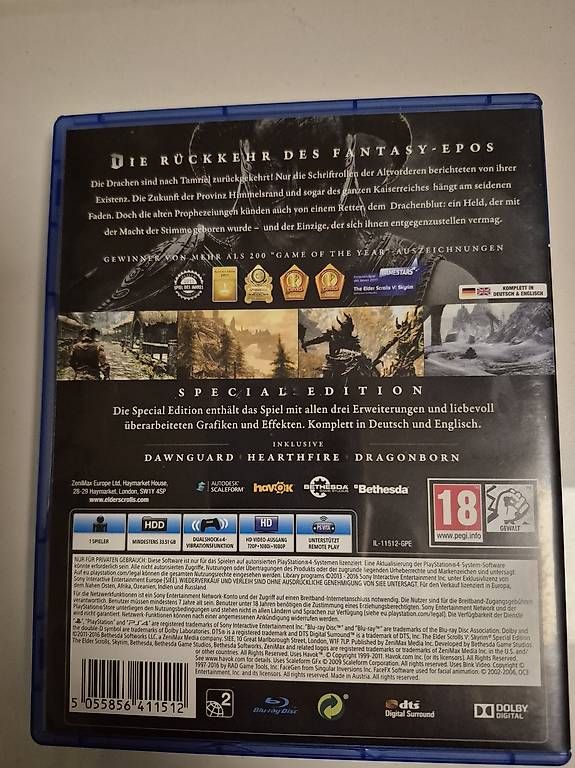 Spiele: Skyrim ps4 mit Update zu ps5  – Gebraucht aus Horw von Mschaefer 3
