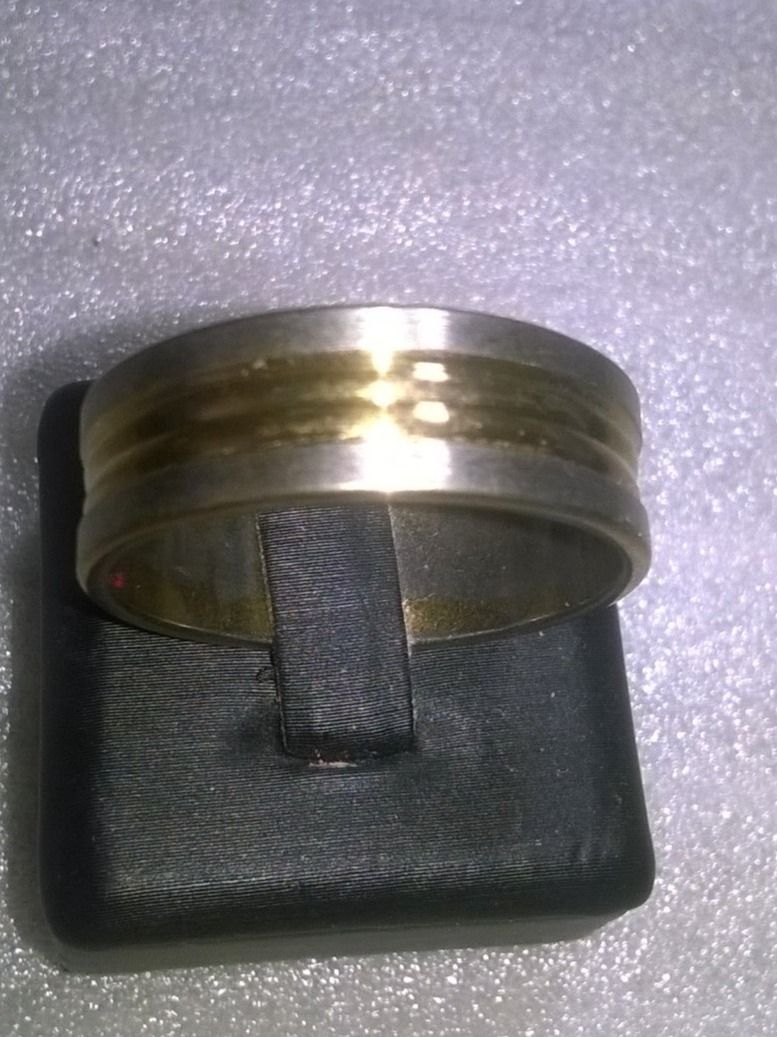 Anelli: RING EDELSTHAL,,,VERGOLDET UND VERSILBERT – Nuovo (secondo la descrizione) da Basel venduto da bijoutrie_4