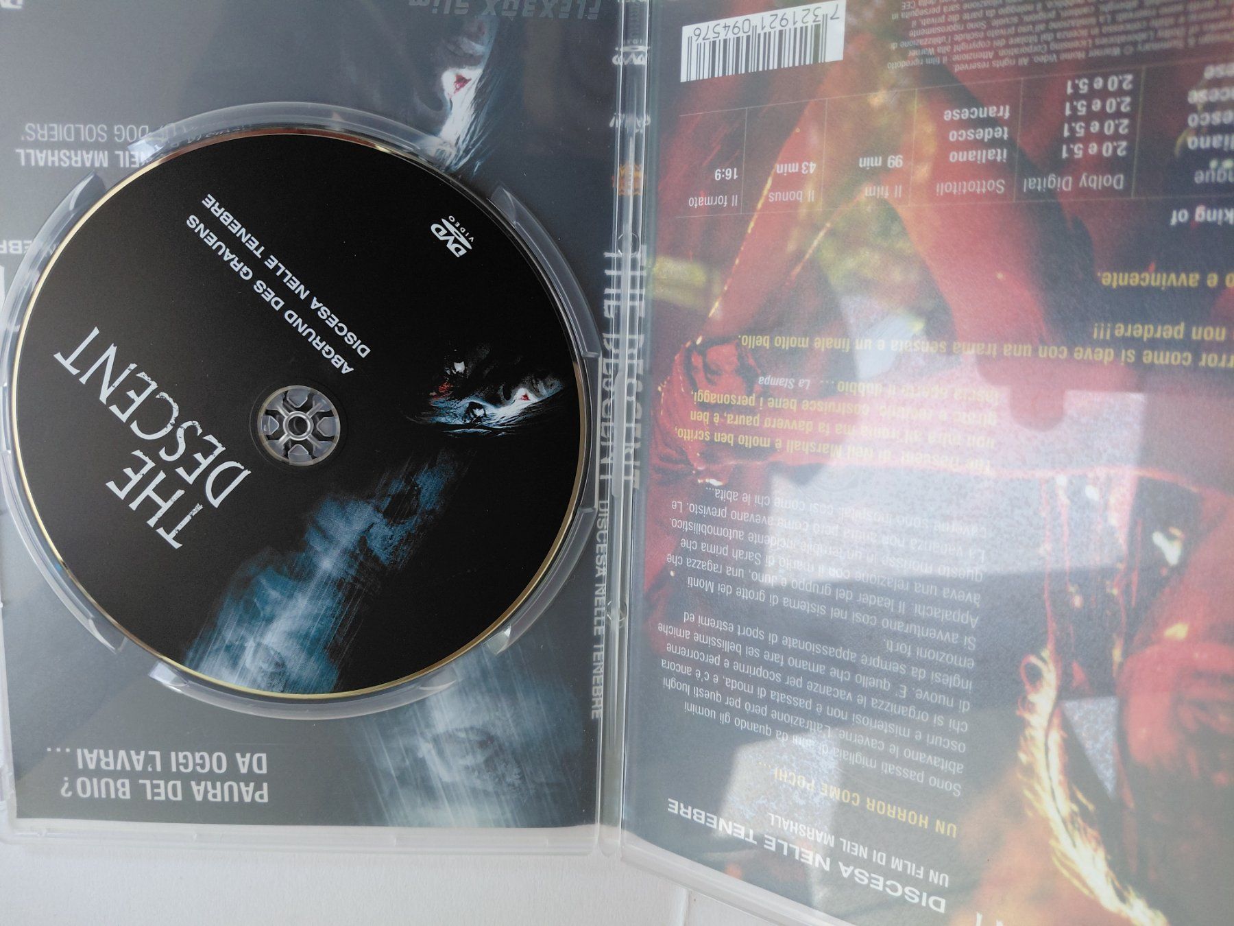 Alle DVDs: The descent – Gebraucht aus Denges von Hellboy10 3