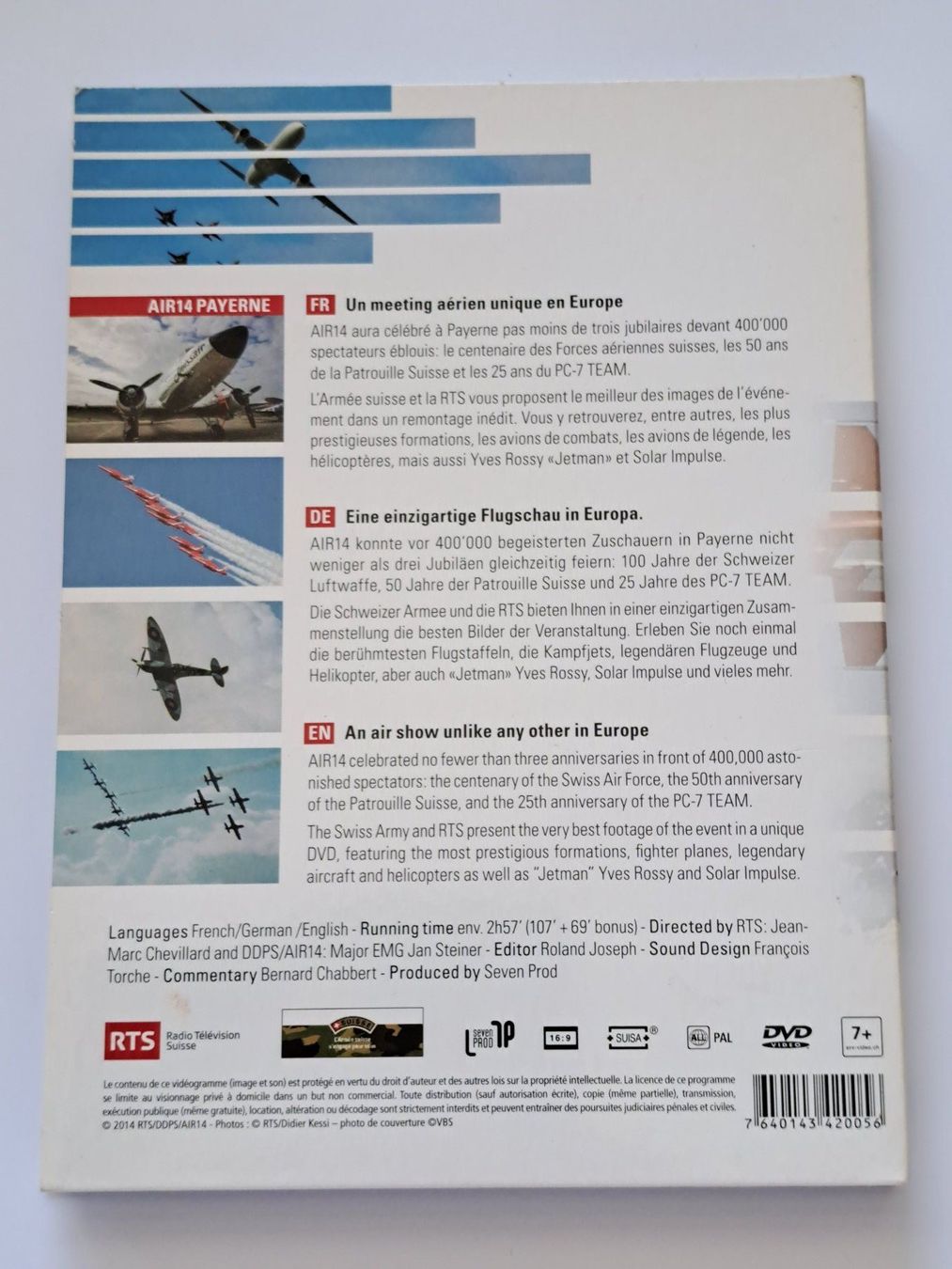 Tutti i DVDs: DVD Payerne Air 2014 – Usato da Pully venduto da bro_n52j 1