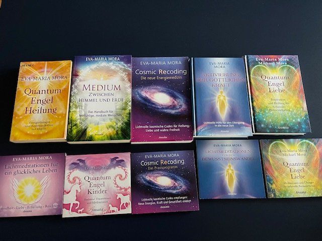 Bücher: Eva Maria Mora, Bücher und Meditations-CDs – Gebraucht aus Eschenbach SG von Anisti13