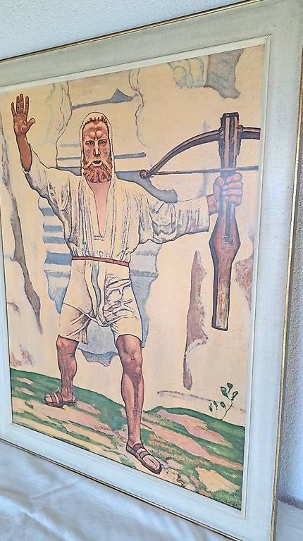 Gemälde: Wilhelm Tell von Hodler – Gebraucht aus Balsthal von Pdinu 2