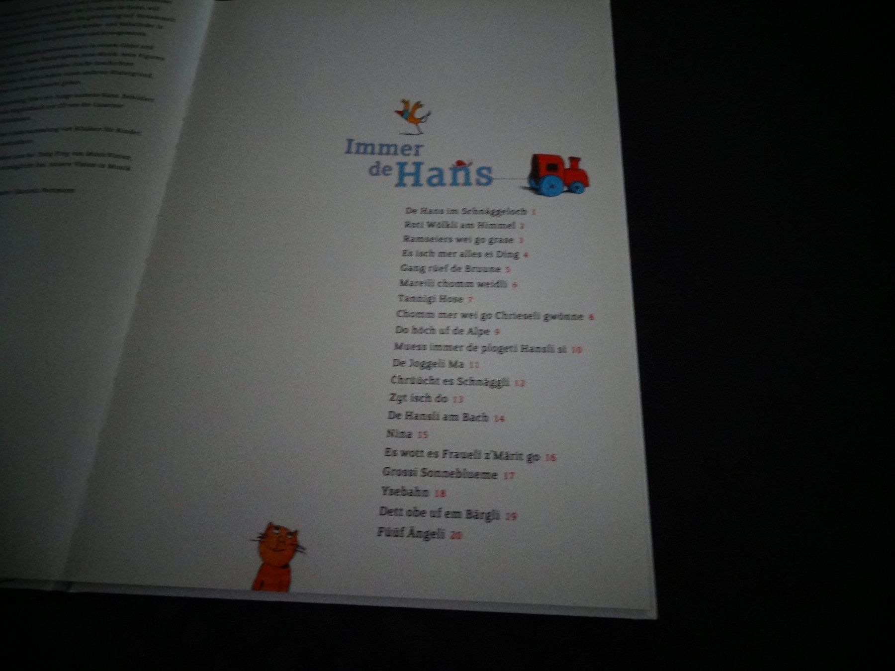 Libri: Immer de Hans 20 KInderlieder – Usato da Neerach venduto da jenny062 3