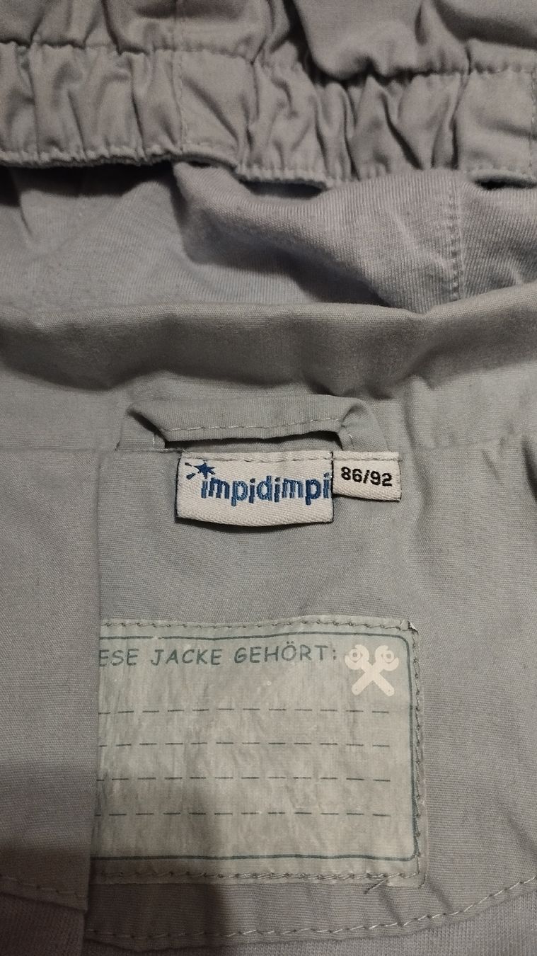 Giacche & Cappotti: Herbst/Frühling Jacke Gr 86/92 – Usato da Wangs venduto da Gabrill 2