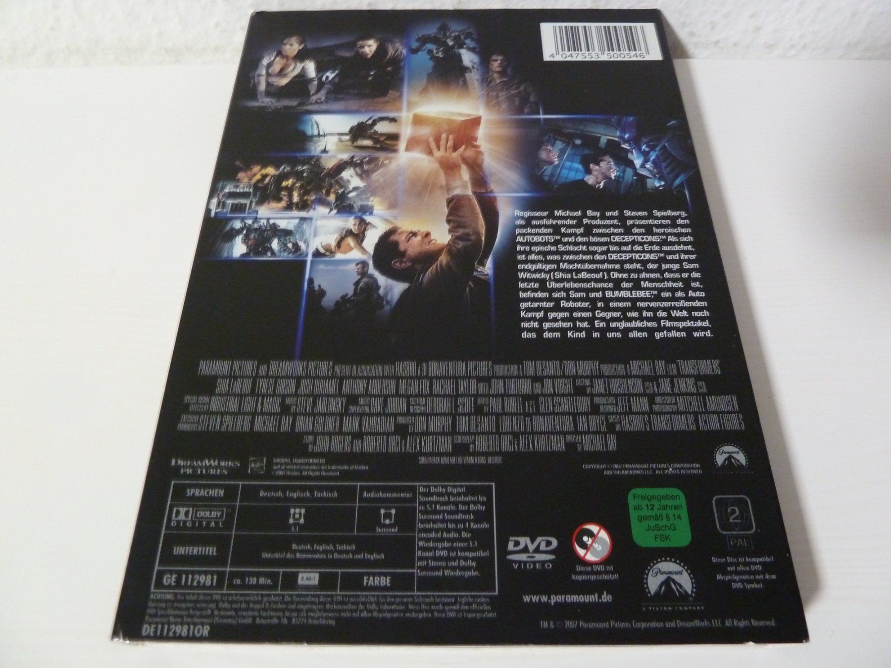 Tutti i DVDs: Transformers  [DVD] – Usato da Abtwil SG venduto da Pfusius 1