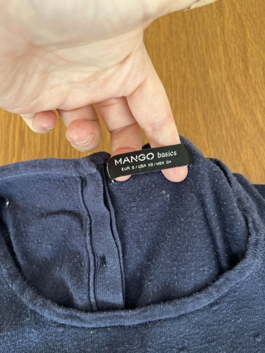 Mango Maglioni & Felpe: Mango navy sweater – Usato da Liestal venduto da Parsons_store 2