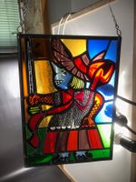 ⭐ Wappenscheibe Basler Fasnacht Bossert, Bleiglasbild