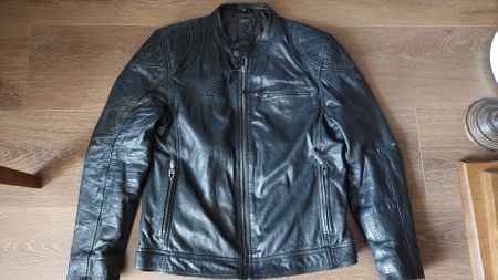 Gipsy Lederjacke schwarz Grösse XL guter Zustand