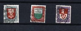 Pro Juventute Satz 1919 gestempelt (Y584)