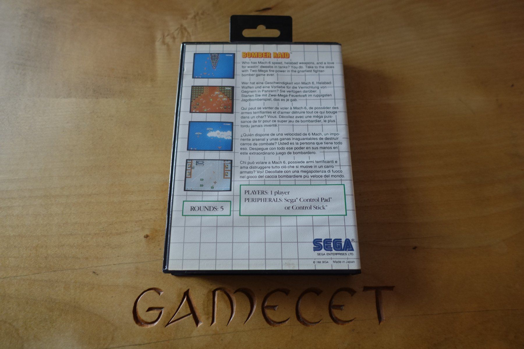 Sega Giochi: Bomber Raid - Sega Master System – Usato da Steinach venduto da Gamecet 2