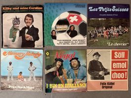 7" Single-Sammlung-Schweizer Interpreten SR-1