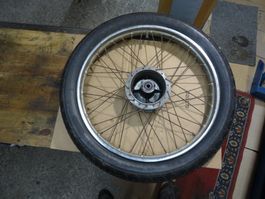 HONDA  125 GG, 125 GC, CB, CM,  Speichenrad - Trommelbremse