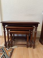 Table gigogne bois 3 pièces style ancien bon état
