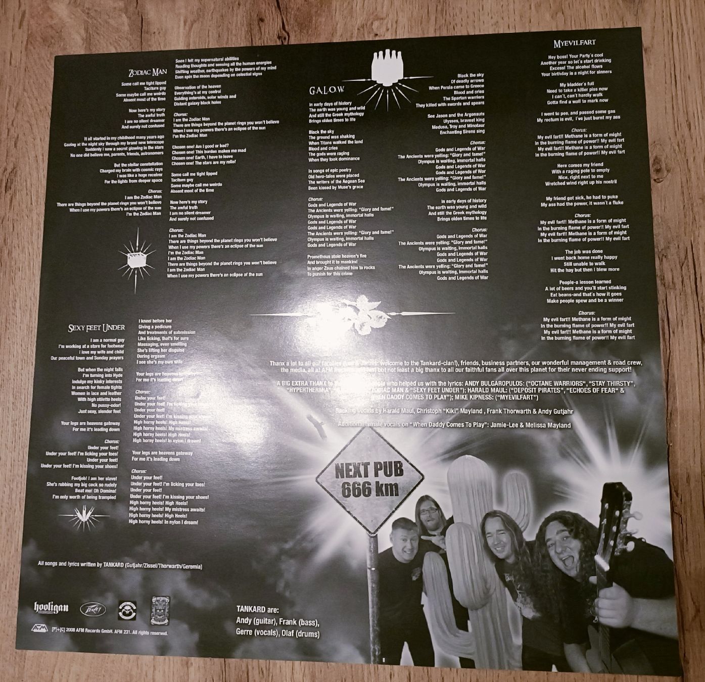 Dischi in vinile: TANKARD - Thirst LP – Usato da Luzern venduto da cryptonic79 2