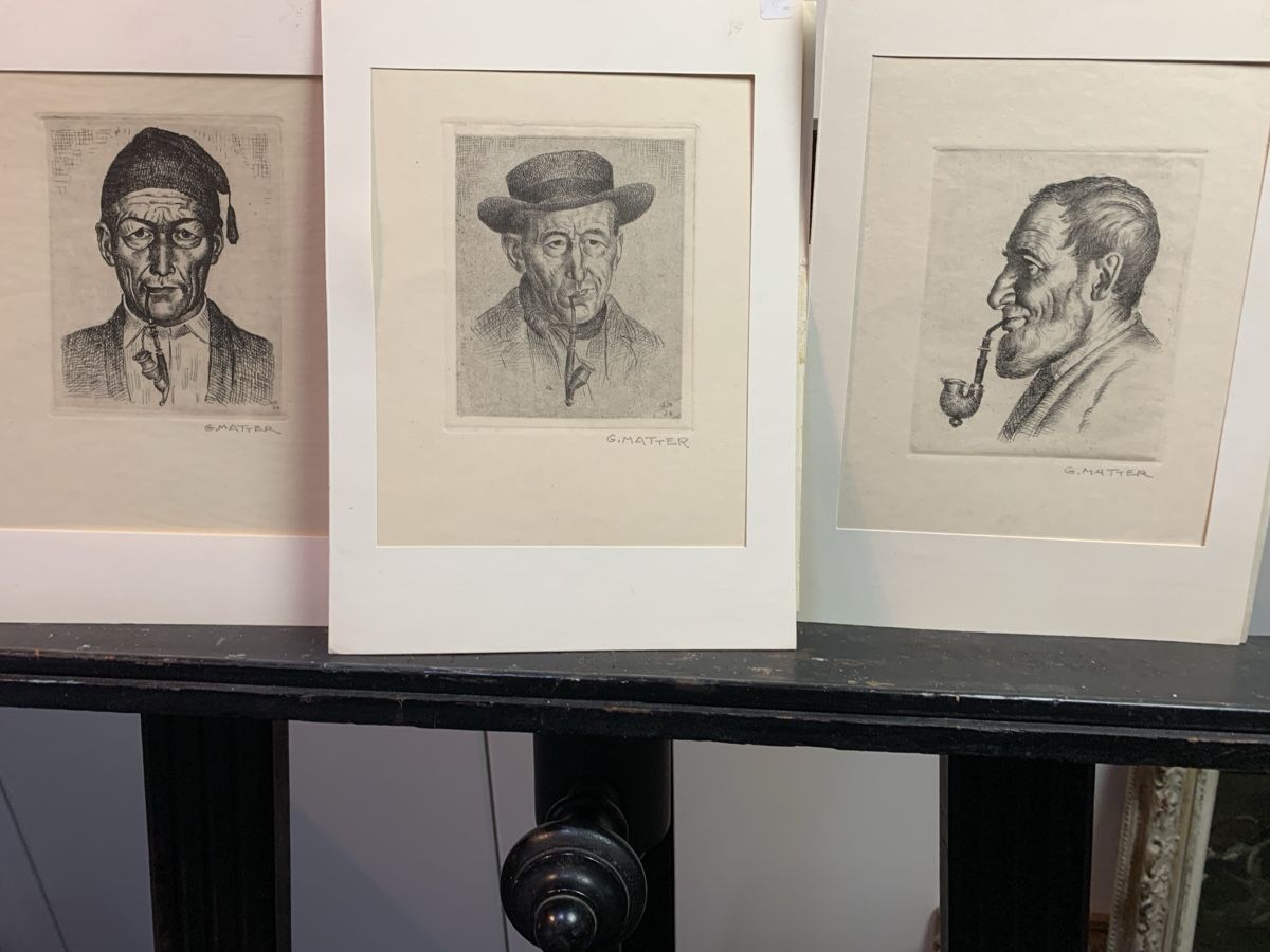 Dipinti: MATTER GOTTFRIED 1891-1967  Radierungen – Usato da Wolfhalden venduto da SecondAntique