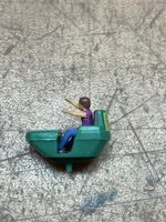 Miniatur Spielfigur mit Gondel Grüne Farbe Nummer 2