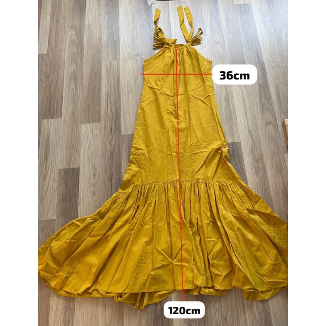 Vestiti: Senf farbiges Maxikleid in Grösse S – Nuovo (secondo la descrizione) da Zürich venduto da ten_dhq7 1