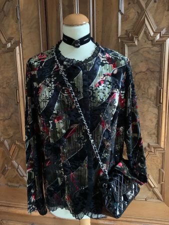 SOMMERMANN Samt Jacke Gr. 40DE Zustand: Neu
