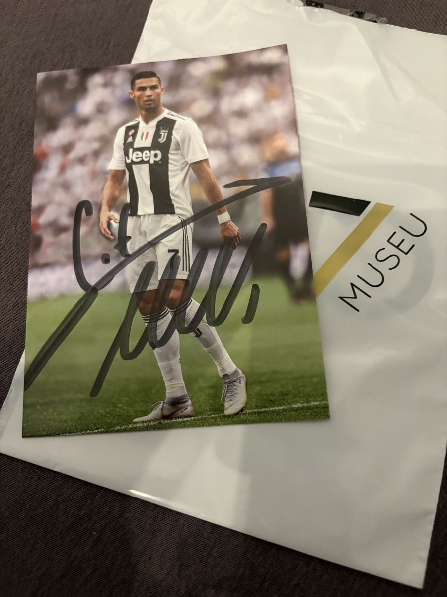 Autogramme: Autogramm Cristiano Ronaldo Juventus – Neu und originalverpackt aus Bern von Janis.a 1