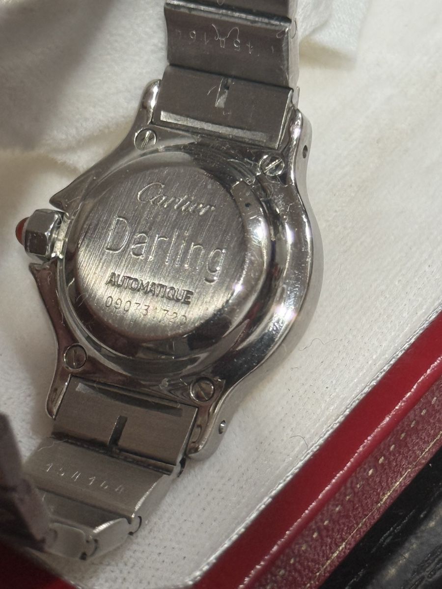 Cartier Orologi: Cartier Santos Octagon, référence 0907, automatique – Usato da Grandvaux venduto da Spaniard 4