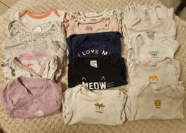 15 Baby Bodys Set langarm Gr. 56-74