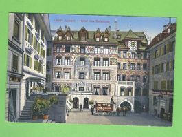 Luzern Hotel des Balances ca. 1910