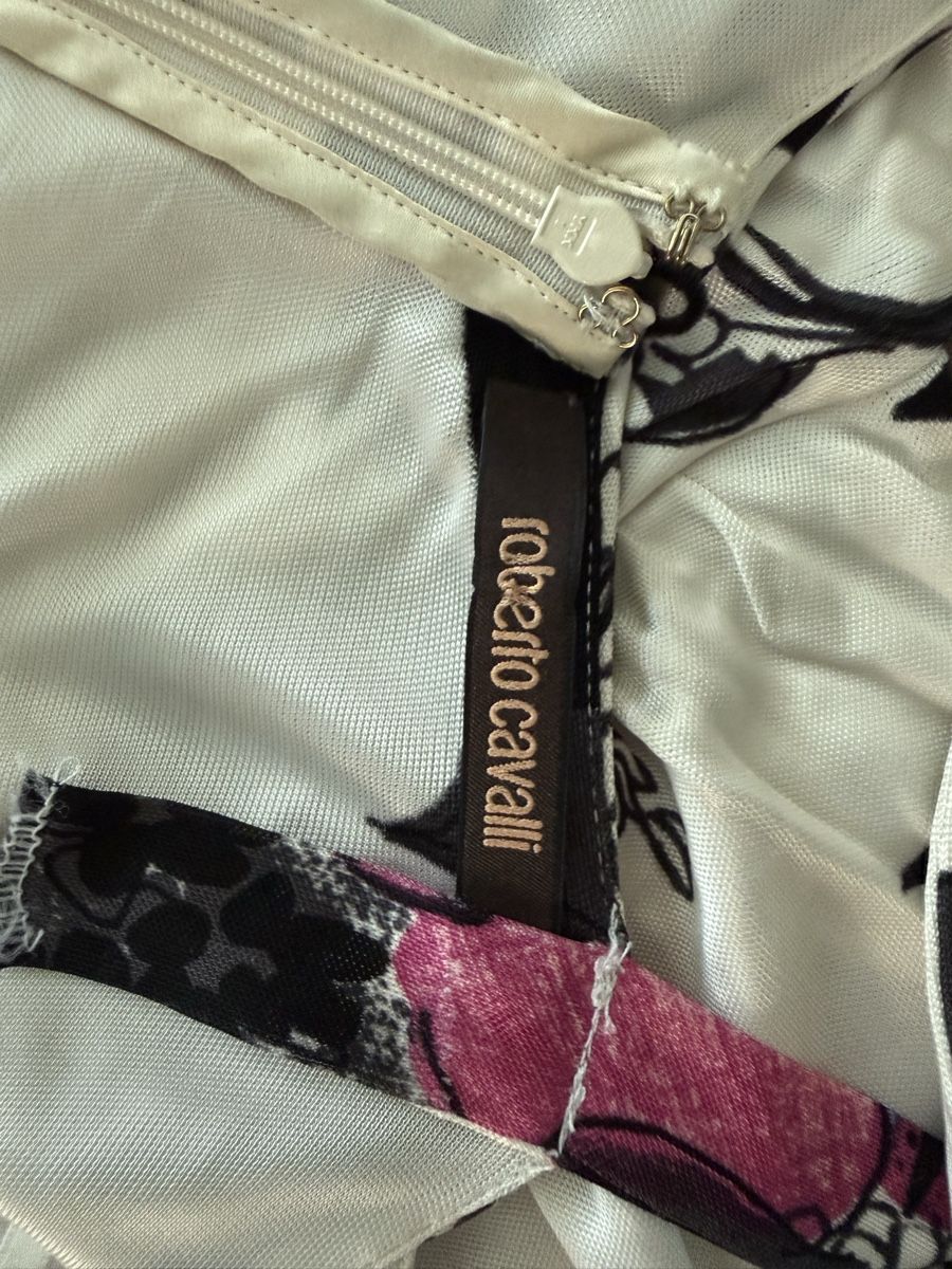 Roberto Cavalli Vestiti: Roberto Cavalli Kleid floral Grösse IT40 – Nuovo (secondo la descrizione) da Adliswil venduto da mun_k9pf 3