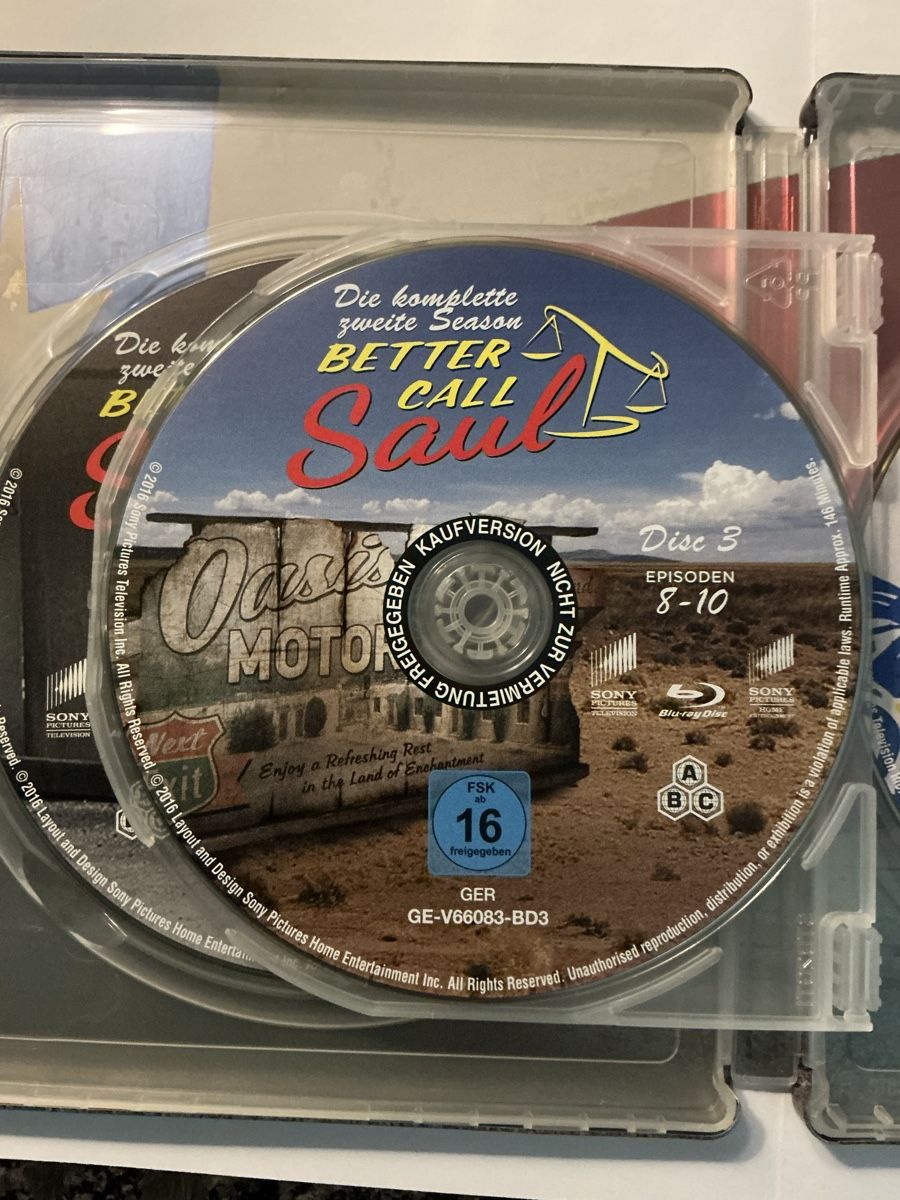 Tutti i DVDs: Better call Saul Steelbook Staffel 2 – Usato da Arth venduto da dicka001 4