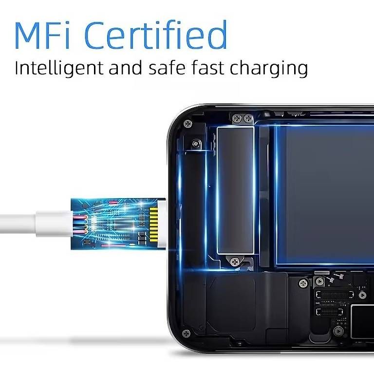 Câbles: Câble de Charge Lightning vers USB-A 1m  Blanc  Pour iphone – D'occasion à Wabern par Technologiaaa 2
