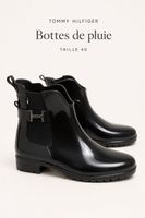 Tommy Hilfiger Bottes de pluie noir Taille 40 neuf