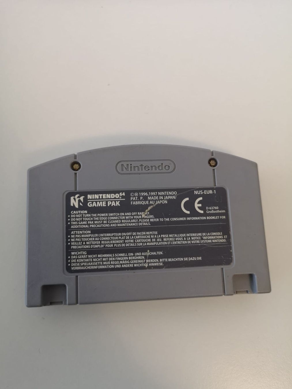 Giochi: Virtual Chess (Nintendo 64) – Usato da Herisau venduto da Seyashop1 1