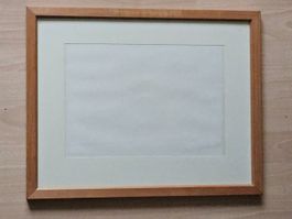 Wechsel-Bilderrahmen, Holz, reflexfreies Glas, 35cm x45cm