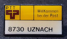 CC150 - Pin PTT Die Post Gemeinde 8730 UZNACH