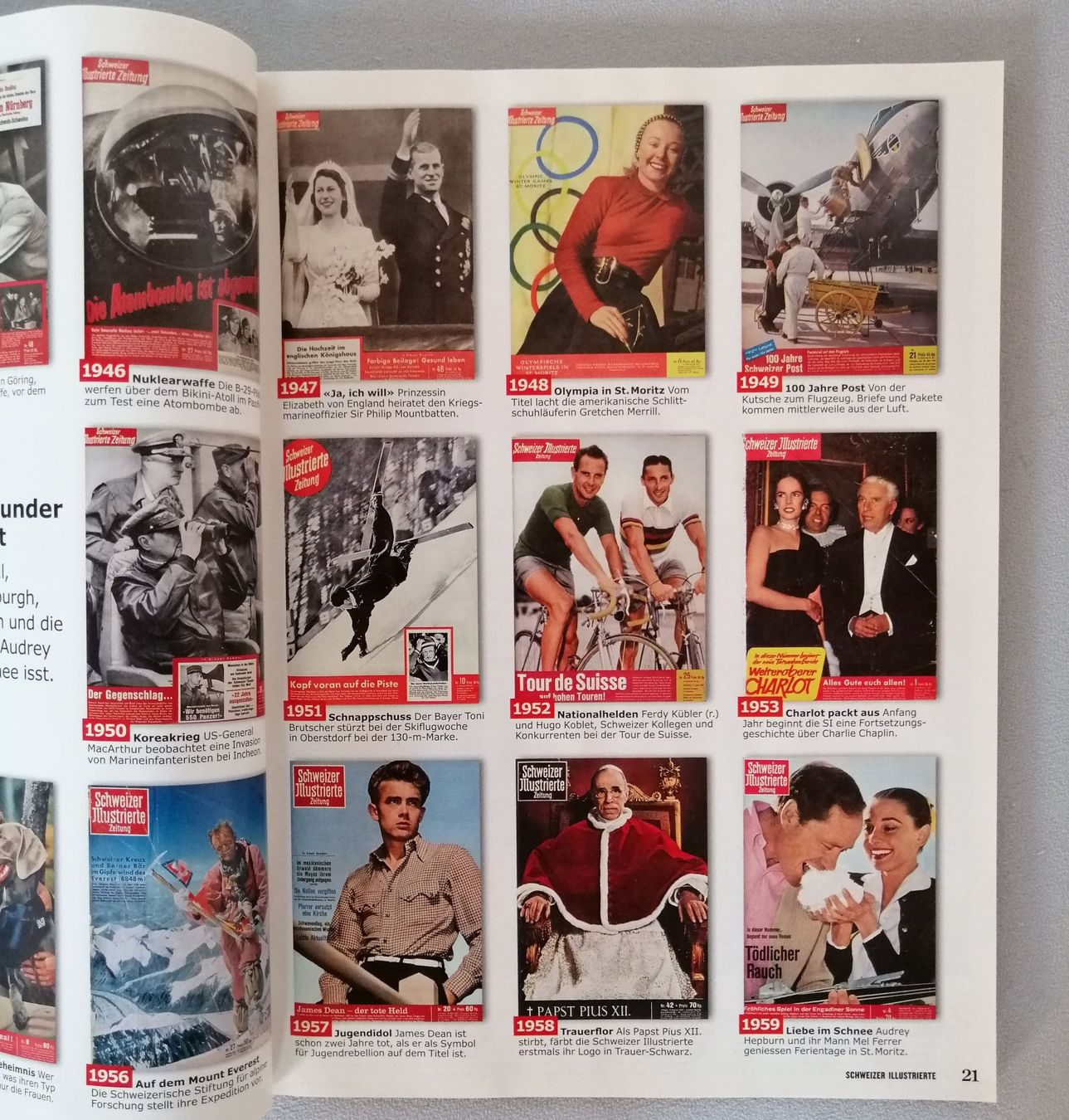 Riviste & Magazine: Schweizer Illustrierte Sonderheft Jubiläum 1911-2011 – Usato da Oberriet SG venduto da Atir47 4